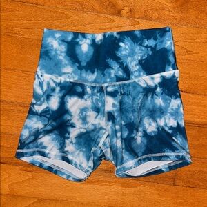 Champion Blue Tie-Dye Shorts